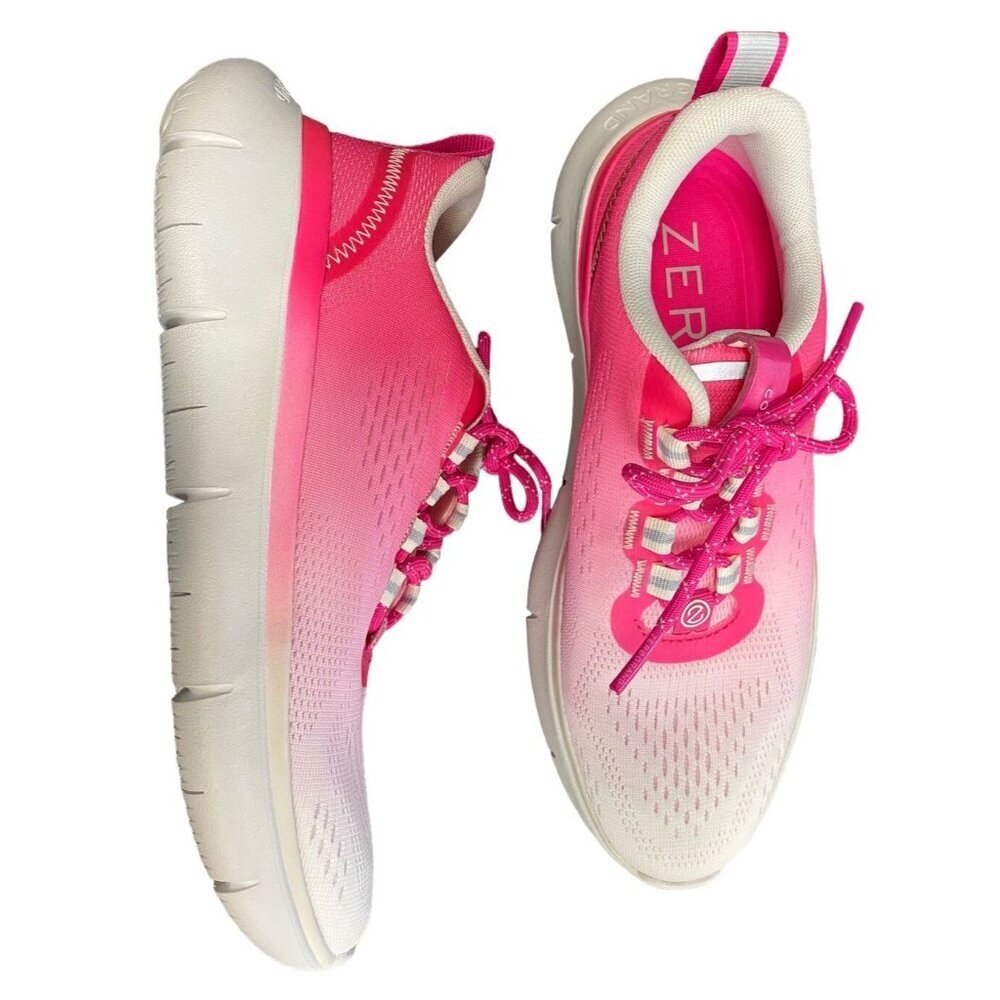 Cole Haan Zero Grand Sz 6 Sneakers Pink Ombre Running Shoes Athletic Fall Gym